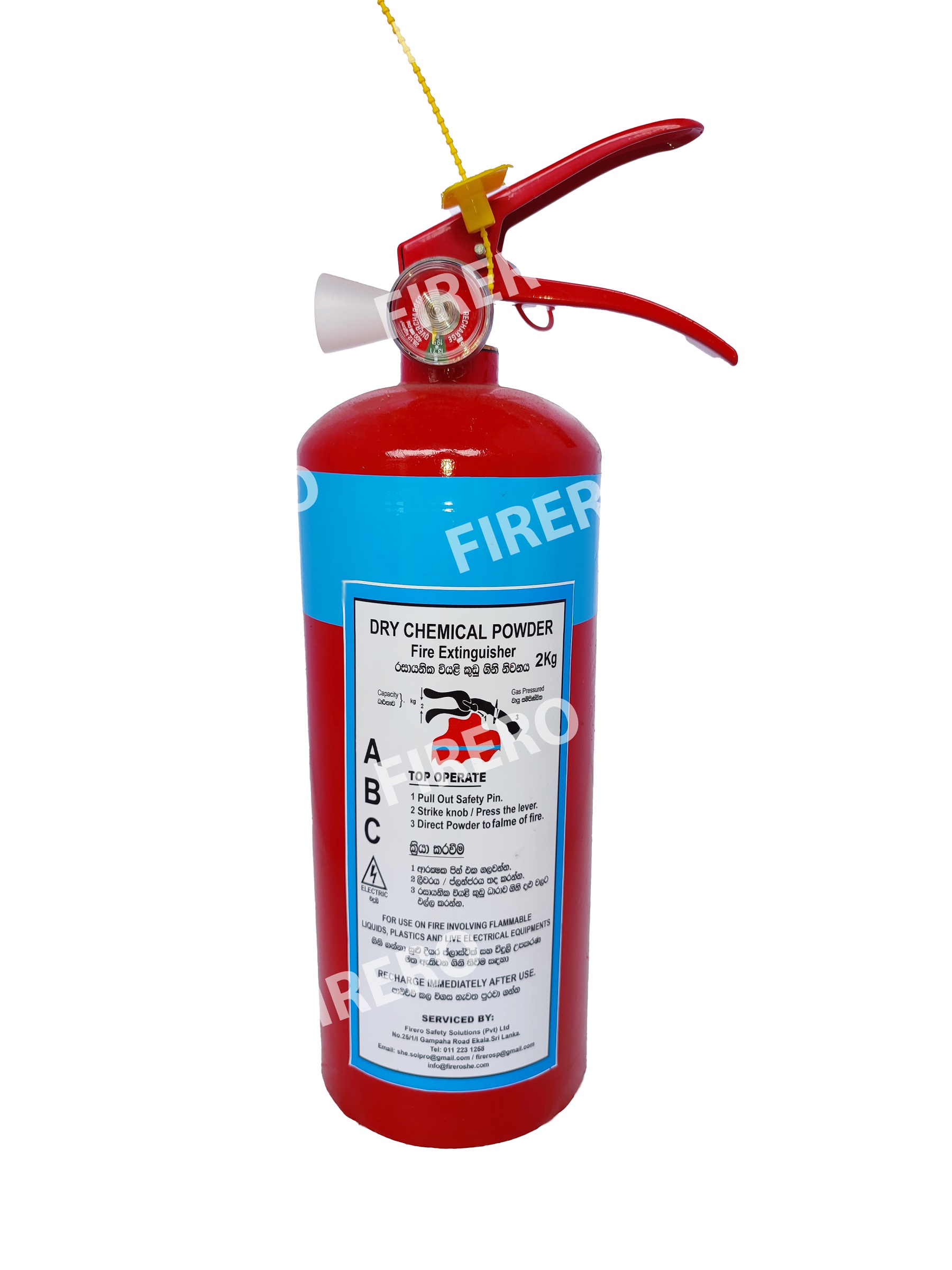 2Kg Dry Chemical Powder Extinguisher
